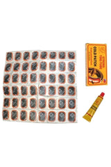 48 Adet Bisiklet Lastik Top Tamir Yama Seti Soğuk Yama