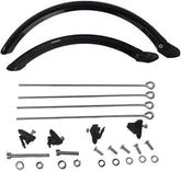 Bisiklet Çamurluk 20 inç 14 inç Jant Uyumlu Ön Arka Takım Seti Çamurluğu