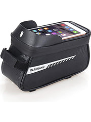 Bisiklet Elektrikli Scooter Bölmeli Çanta Su Geçirmez Telefon Tutucu Gidon Uyumlu Çantası