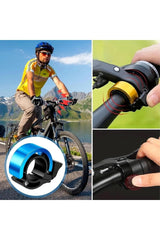 Bisiklet Gidon Zil Alüminyum Plastik Halka Korna İkaz Zili Su Geçirmez