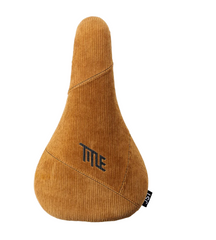 Title JS1 MTB Bike Sele - Brown Corduroy Kumaş