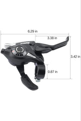 DOUBLE TREE INDEX 3x7 VİTES + FREN KOLU SETİ Elektrikli Bisiklet