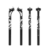 Lunje Gölgeli Siyah Bisiklet Sele Borusu 27.2mm x 400mm