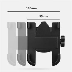 Motosiklet Bisiklet Telefon Tutucu Navigasyon Ayna - Gidon