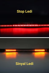 Motosiklet Park Fren Stop ve Sinyal Ledi 2 Renk Bükülebilir Model