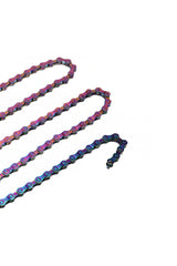 SF X Renkli 8 li Paslanmaz Bisiklet Zinciri Renkli Galvanik Mekanik Tamir Zinciri