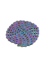 Renkli 9 lu Paslanmaz Bisiklet Zinciri Renkli Galvanik Mekanik Tamir Zinciri