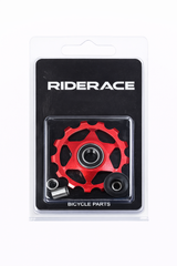 Riderace 13T Kırmızı Arka Aktarıcı Makara Rulmanlı