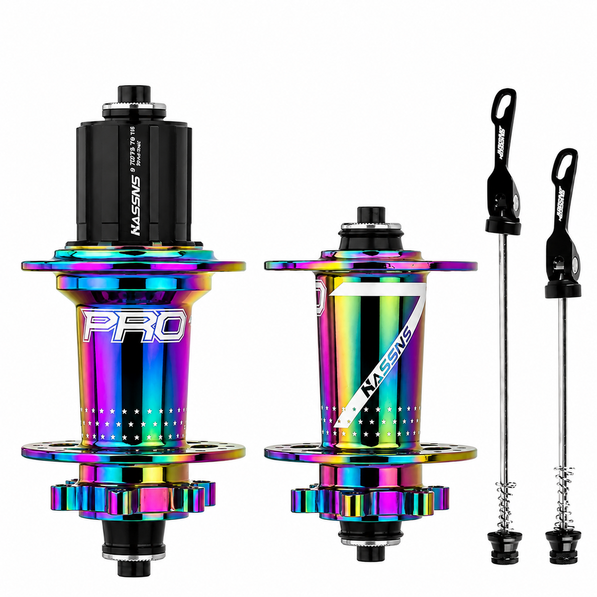 HASSNS Pro7 36 DELİK SET RAİNBOW ÖN + ARKA