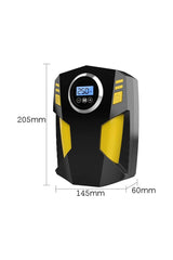 Araç Hava Lastik Şişirme Kompresörü Göstergeli Oto Lastik Pompası