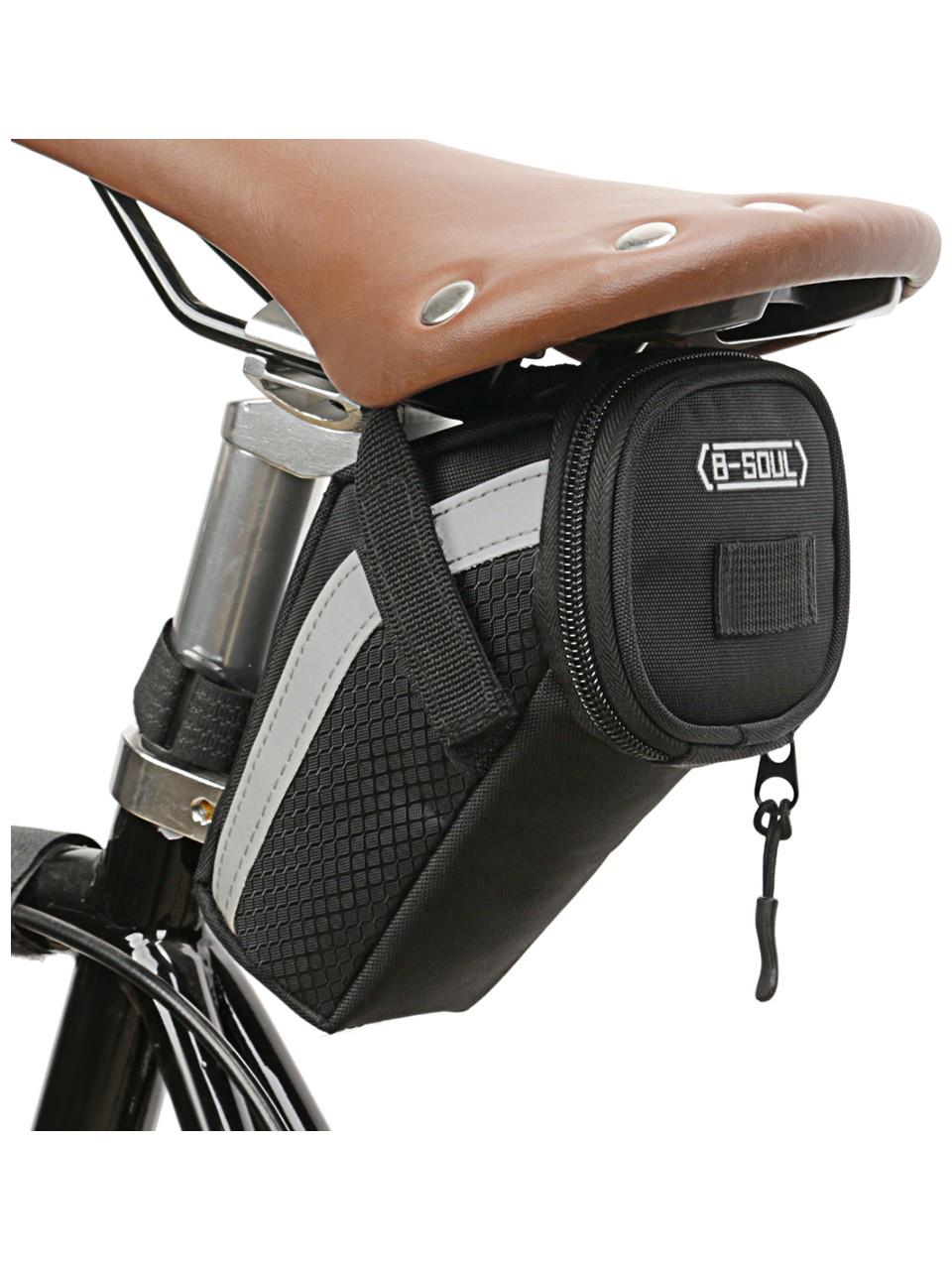 B-Soul Bisiklet Çanta Elektrikli Scooter Koltuk Altı Sele Çantası Su Geçirmez