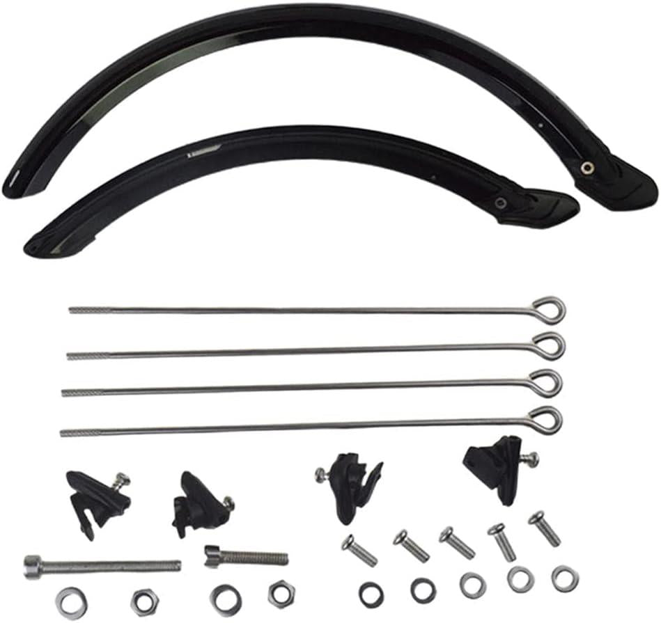 Bisiklet Çamurluk 20 inç 14 inç Jant Uyumlu Ön Arka Takım Seti Çamurluğu