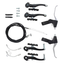 Bisiklet Full V Fren Seti Herşey Dahil Pabuç Tel Takım Yedek Set