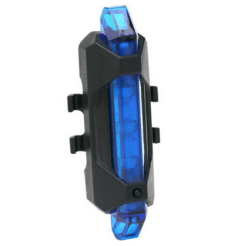 Bisiklet Işığı LED Stop Arka İkaz Işık Lamba USB Şarjlı 4 Mod