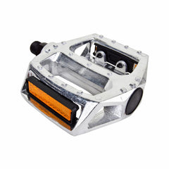 Bisiklet Pedalı İkili Set Geniş Reflektörlü Sağ Sol Takım Alüminyum Pedal Seti