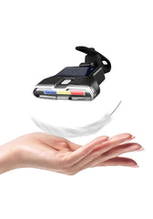 Bisiklet Scooter Solar Led Kırmızı Mavi Sarı USB Şarj Edilebilir Ön Arka Lamba Işığı