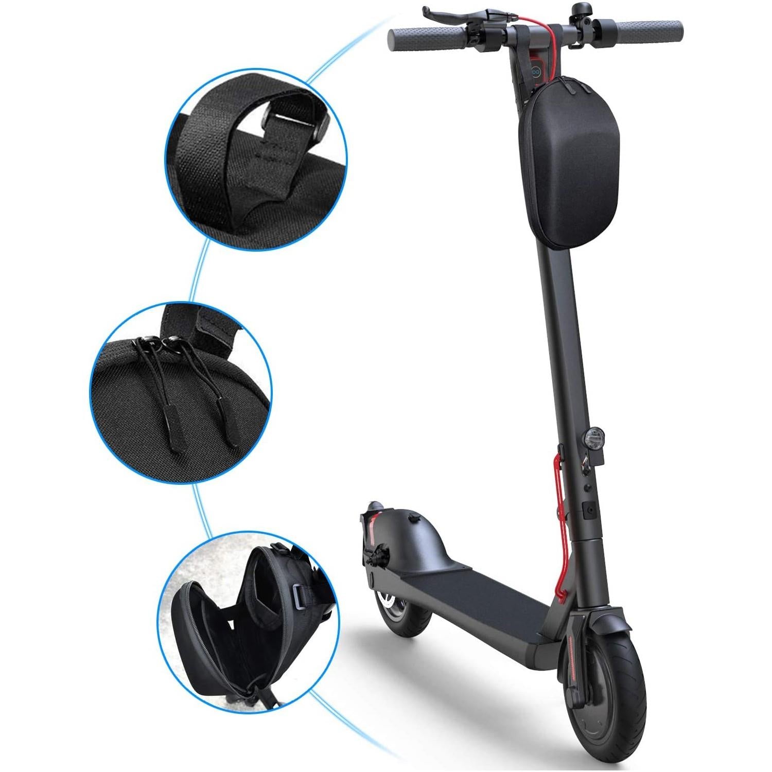 Elektrikli Scooter Bisiklet Çantası Ön Asma Gidon Çanta Su Geçirmez