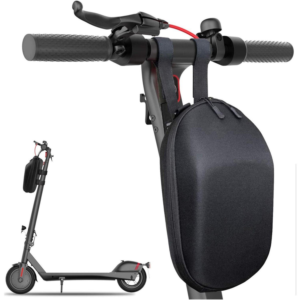 Elektrikli Scooter Bisiklet Çantası Ön Asma Gidon Çanta Su Geçirmez