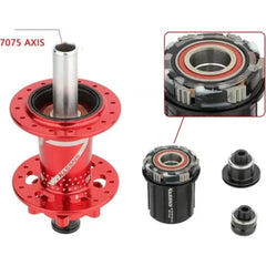 HASSNS Pro7 32 DELİK SET KIRMIZI ÖN + ARKA