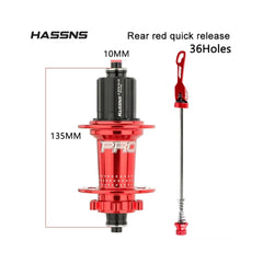 Hassns Pro7 Arka Göbek 32 Delik GRİ