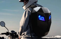 Led Gözlü Motor Sırt Çantasi - Devil Eye Led Bag