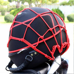 Motosiklet Bisiklet Bağlama Filesi Kask Eşya Kancalı Bagaj Tutucu Elastik Halat Lastiği