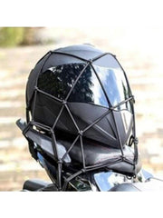 Motosiklet Bisiklet Bağlama Filesi Kask Eşya Kancalı Bagaj Tutucu Elastik Halat Lastiği