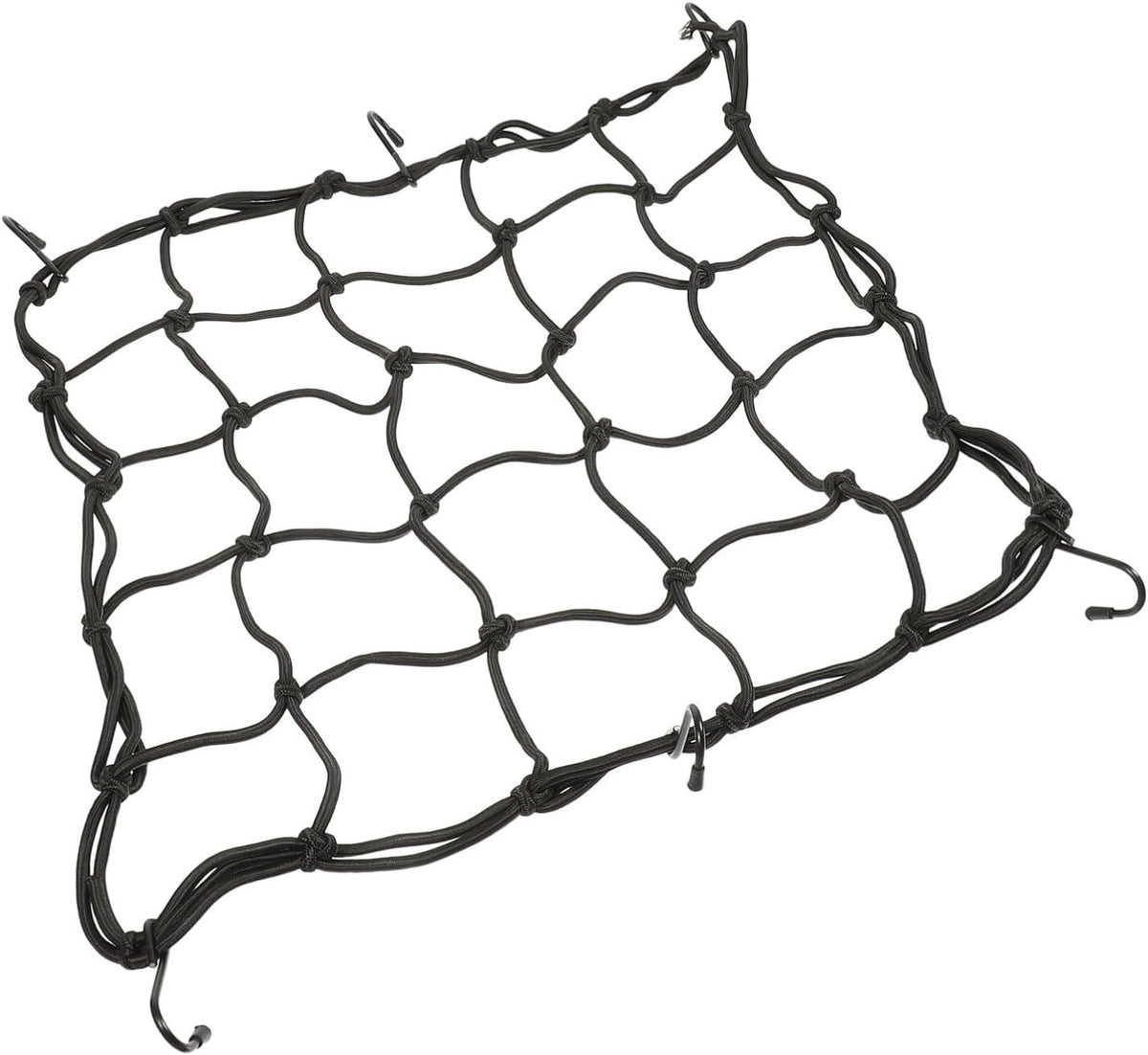 Motosiklet Bisiklet Bağlama Filesi Kask Eşya Kancalı Bagaj Tutucu Elastik Halat Lastiği