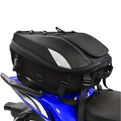 Motosiklet Çanta Su Geçirmez Fonksiyonlu Sırt Eşya Kask Çantası Heybe Büyük Kapasiteli 30L-40L