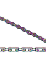 Renkli 11 li Paslanmaz Bisiklet Zinciri Renkli Galvanik Mekanik Tamir Zinciri