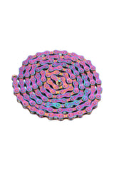 SF X Renkli 8 li Paslanmaz Bisiklet Zinciri Renkli Galvanik Mekanik Tamir Zinciri